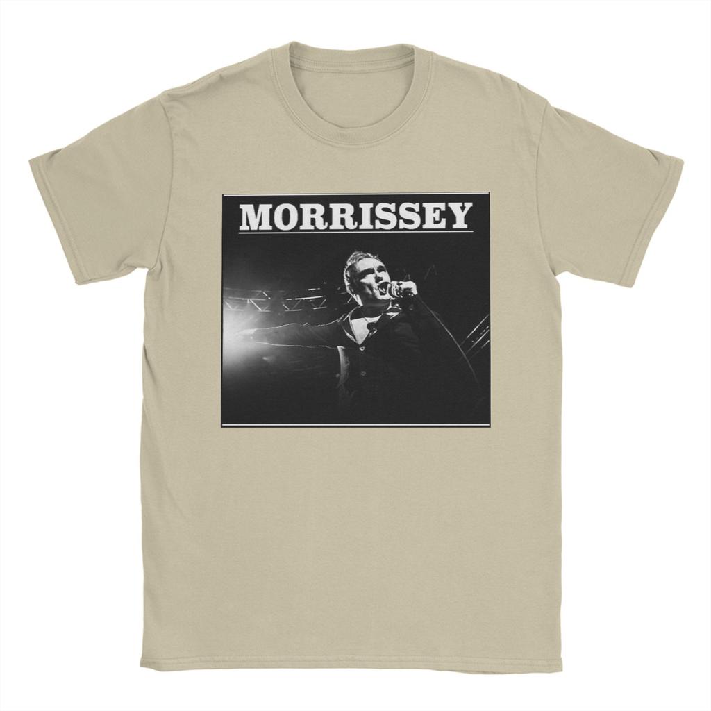 Men Women T-Shirt Morrissey Designs British Singer and Songwriter T Shirts Fashion Summer Tee Shirt Y2K Cotton Tops Gift