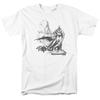 Batman Overseer Heren T-shirt Wit