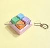 Decompression Keychain: Mechanical Keyboard Pendant & Backpack Ornament
