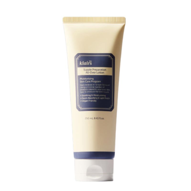 Dear, Klairs Supple Preparation All-Over Lotion Deep Hydration Face & Body Moisturizer 250ml