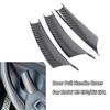 Carbon Door Panel Handle Pull Interior Trim Cover For BMW X5 X6 E70 E71 E72 3PCS