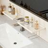 Universal Bathroom Storage Rack Water Drainage Simple Kitchen Storage Rack No-Drill Iron Faucet Storage Shelf Washstand