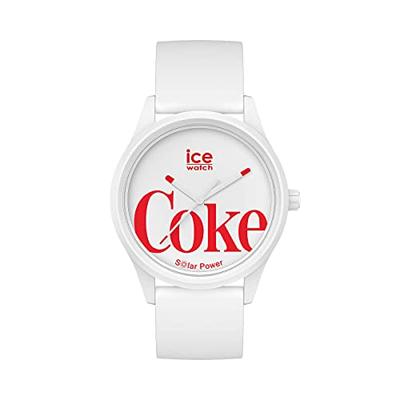 Coca-Cola & Ice-Watch Iconic White Medium 018513 Watch (Men's/Unisex) - Ice Solar