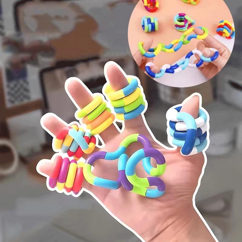 1/3/5 Stück Verhedderungs Fidget Spielzeug Verformung Sensorisches Hand-Auge-Koordination Spielzeug Angstlinderung Verdrehspielzeug Für Kind Erwachsener Feinmotorik