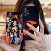 Coque de téléphone portable Fashion Becky G en TPU mat pour Samsung Galaxy A56 55 54 53 52 51 36 35 34 23 16 15 5G Housse colorée