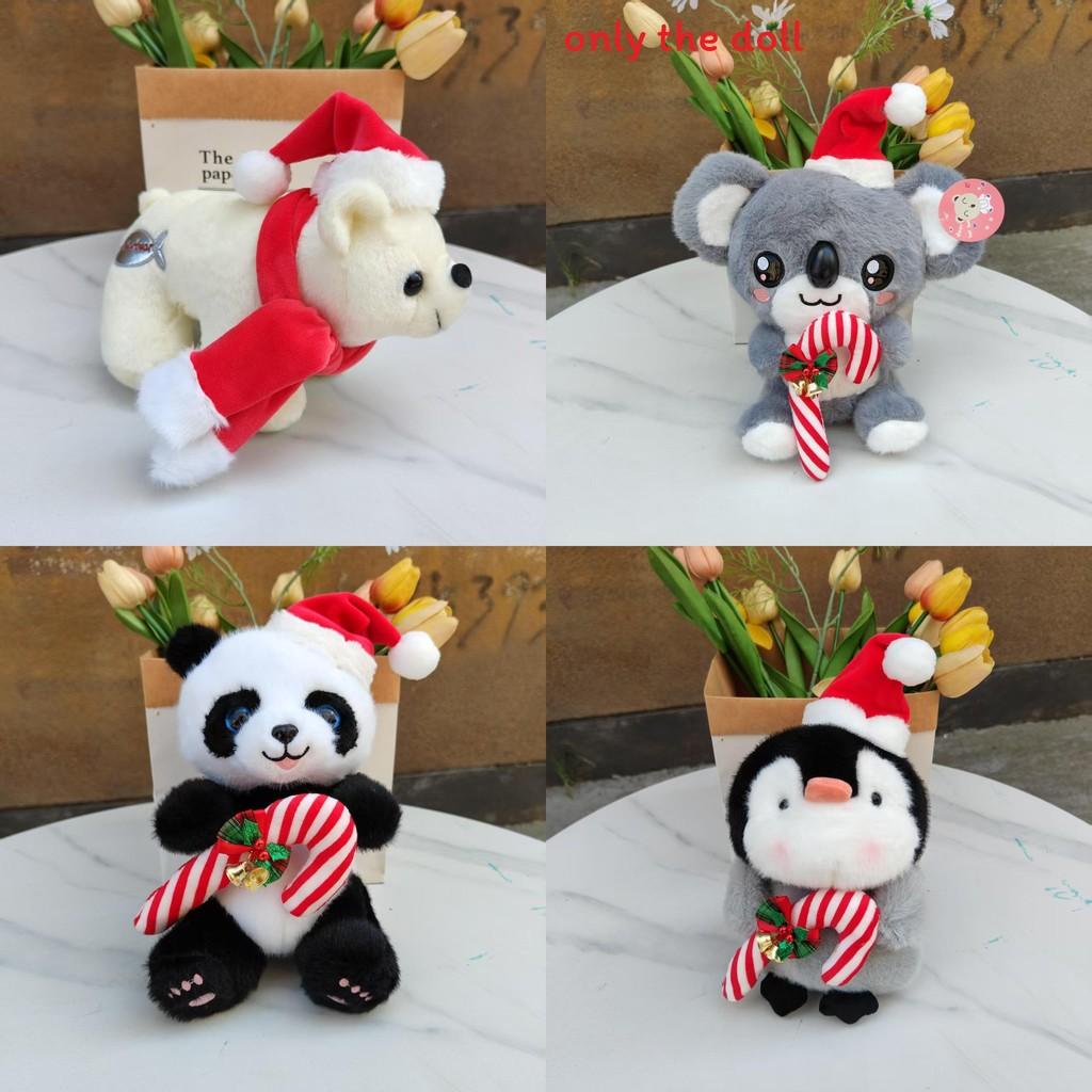 Christmas Snoopy Lotso Plush Toy With Hat And Scarf Design For Holiday Decor