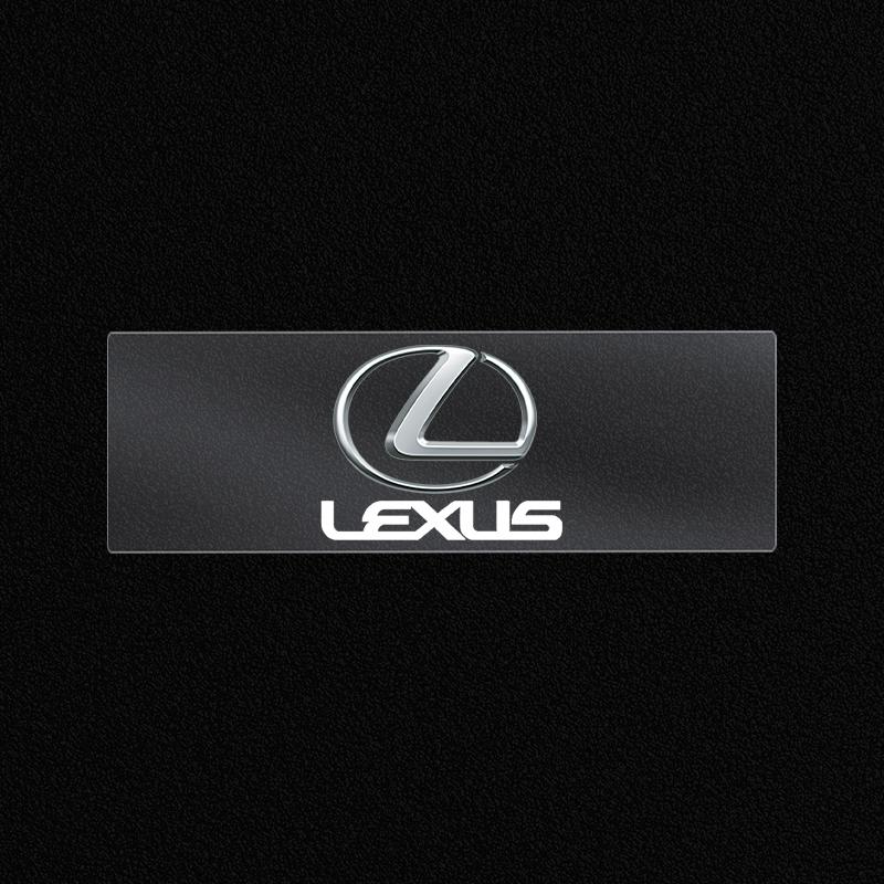 Car Metal Emblem Wiper Stickers Reflective Decor Decals For Lexus IS ES GS LS UX NX RX