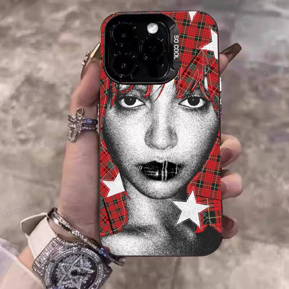 Singer Pinkpantheress Phone Case For IPhone 17 16 Plus Pro Max 15 14 13 12 11 Matte Colorful Covers