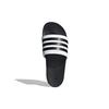 adidas Teniși unisex Adilette Comfort Slide, albi și negri, Cloud-White Core-Black GZ5893