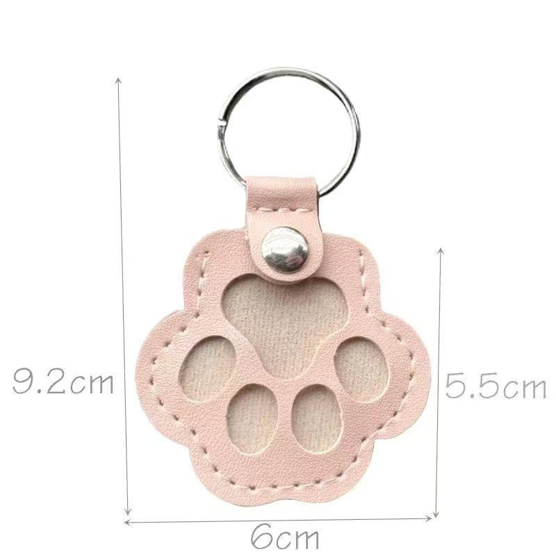 Pet Fur Keepsake Keychain: Cat/Dog Hair Storage Pendant & Collection Box