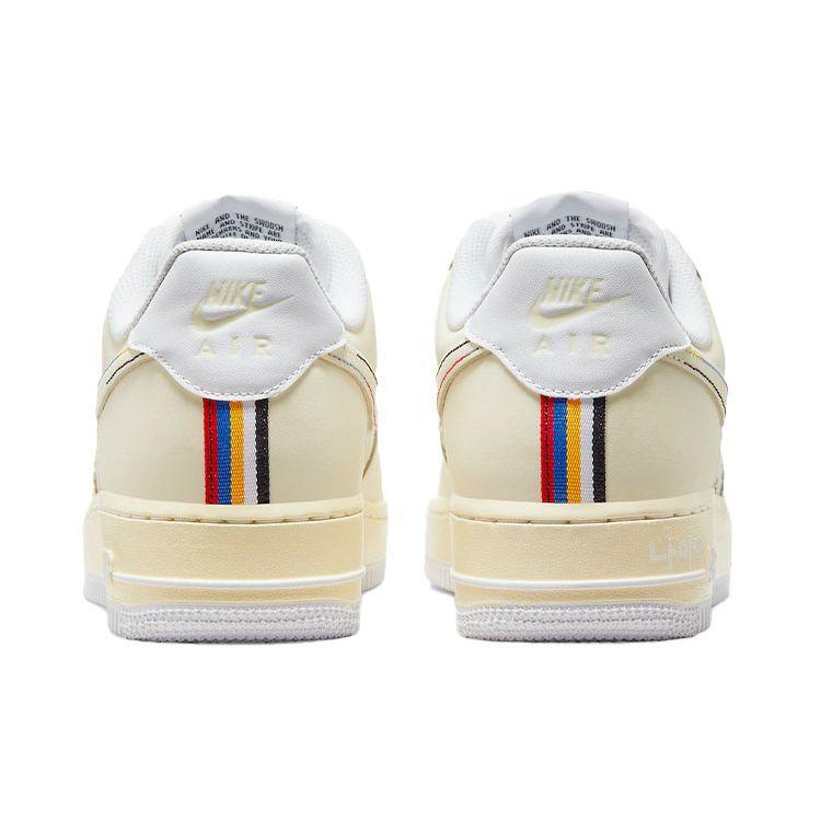 Nike Air Force 1 Low 07 LV8 Hangul Day Women Sneakers White Cashmere University-Red DO2701-715