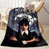 Wednesday Addams Clockwork Blanket Suitable for Sofas,travel, Living Rooms Also a Good Gift for Friends and Family Suitable for All Seasons.
