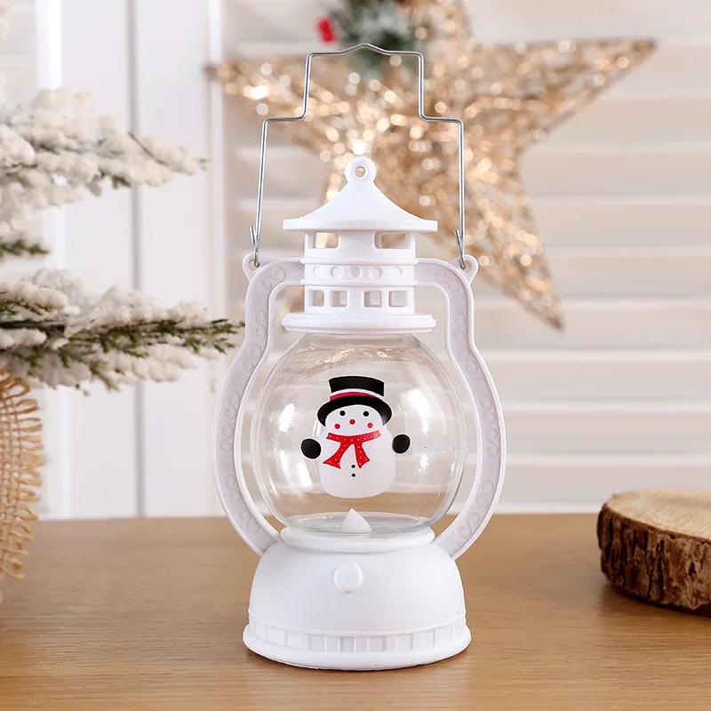 2026 Christmas Ornaments LED Lantern Light Santa Claus Merry Christmas Decorations for Home Xmas Santa for Baby New Year Gift