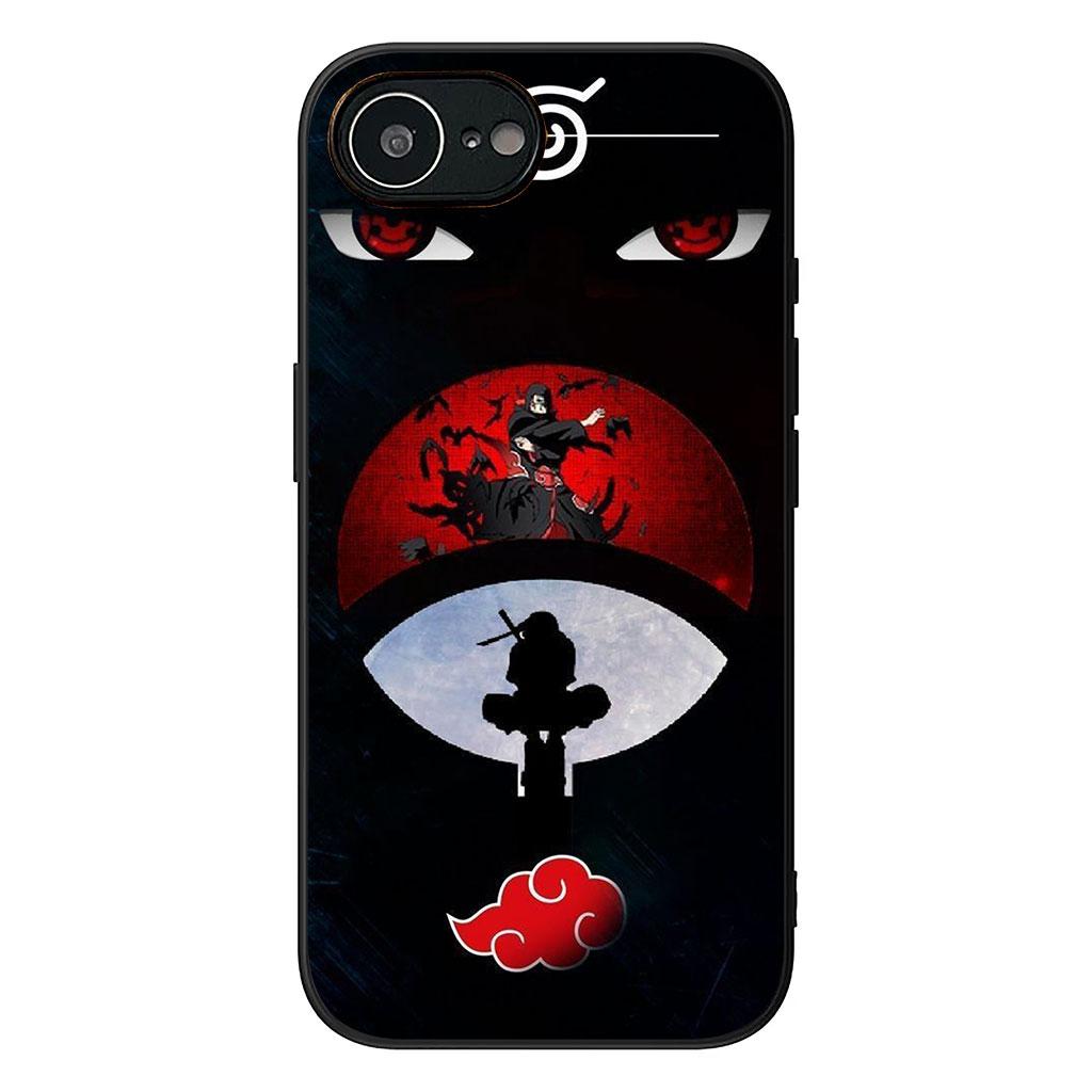 for Samsung Galaxy A25 A37 A57 A12 A14 A50 A51 A70 A71 A72 A21S A04 M15 Note 20 9 8 10 Case Uchiha Itachi Akatsuki Narutos