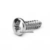 Iron-Plated Nickel Phillips Round Head Self-Tapping Screw, Pointed Tail, Large Pan Head, Sizes M2/M3/M4