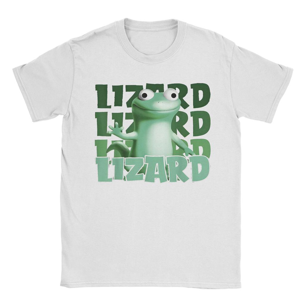 Animated Tom Lizard Meme T Shirts For Unisex Unisex 100 Cotton Vintage TShirt Round Neck Hoppers Tees Short Sleeve Clothes Printed