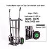 Heavy-Duty Two-Wheeled Handcart for Construction and Warehouse Use