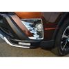 ABS Chrome Front Fog Light Lamp Molding Cover Trim Fit For Toyota RAV4 2016-2018