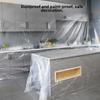 Wegwerpbare stofwerende folie: Plastic Sofa- & Bedhoes voor Meubelbescherming