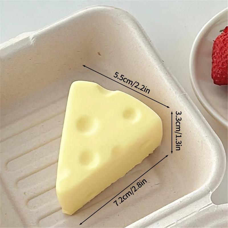 Peanut Squishy Butter Decompress Ornament Soft Cheese Simulation Chocolate Gifts Funny Fidget Gifts Desktop Accessories