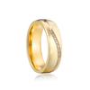 Couple Wedding Rings For Men Lover's Alliance Male Female Ringe Anniversary Stainless Steel Jewelry Ring Woman Gold Color