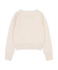 Deliccent Double Button Wool Cardigan [Ivory]