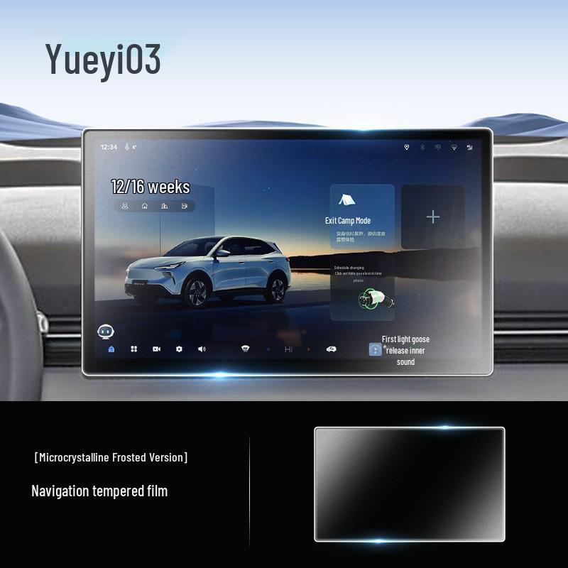 Besturn Yueyi 03 Nano Screen Protector for Car Navigation Display