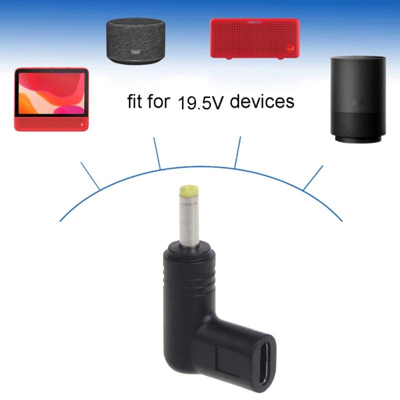 USB C To DC Power Connector Universal 12V Type C To DC Jack Plug Charging Adapter Converter for Router Speaker Camera