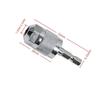 3-Jaw Hex Shank Drill Chuck Adapter User Friendly Quick Change Converter for Pneumatic Drill Beginner DIY Craft Projects
