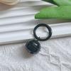 Candy Color Bell Pendant Keychain with Enamel Spring Buckle for DIY Jewelry and Bag Accessories