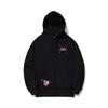 Li Ning X Icecream Collaboration Heartbreaker Series Letter Logo Casual Sports Hoodie Unisex Hoodies Black AWDU843-2