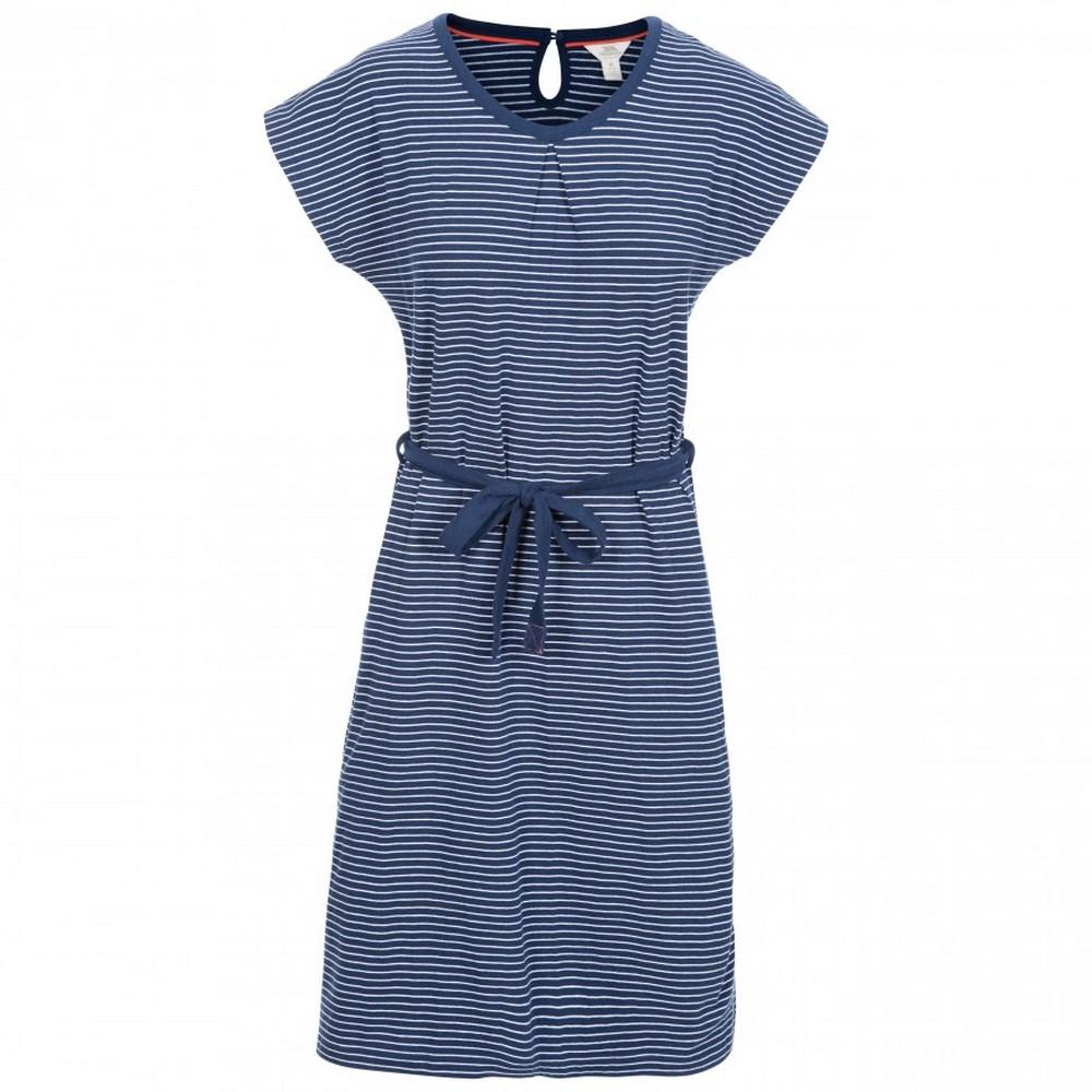 TRESPASS Womens/Ladies Lidia Round Neck Cotton Dress