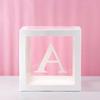 Stylish Transparent Cube Box For Boy Girl Baby Shower And Wedding Decorations