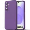 Funda para Samsung Galaxy S25 Plus (Galaxy S25+) - Silicona Suave Fina Violeta Oscuro - BOOLING®