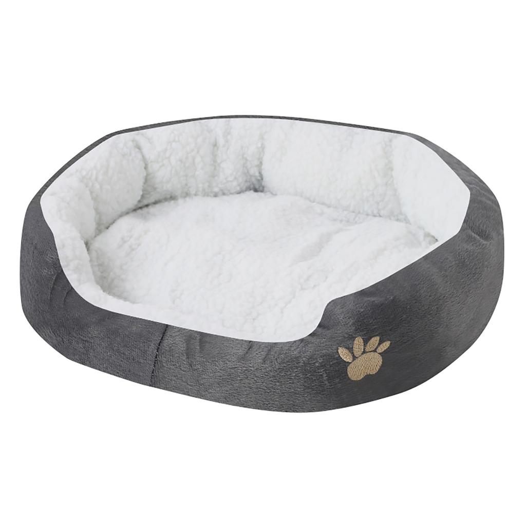 High Quality Round Or Elliptical Fleece Bed, Suitable For Cats Or PuppiesA