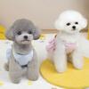 Comfortable Cute Dog Dress Breathable Thin Design Cat Princess Skirt Soft Dog Vest Kittens