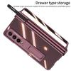 Chapeamento magnético à prova de choque caso capa de corpo inteiro para samsung galaxy z fold 4 fold4 fold3 fold 3 zfold3 zfold4 filme vidro capa