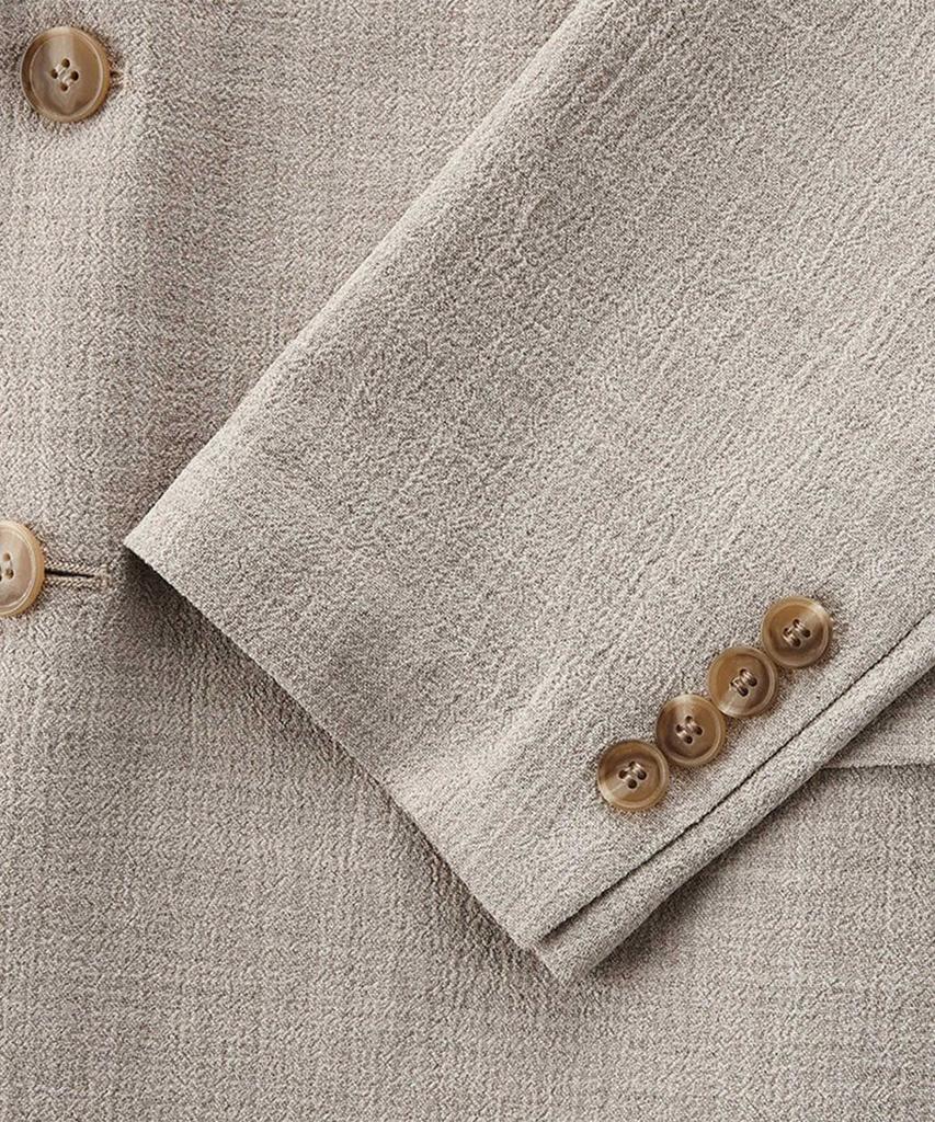 Stco [Summer Setup] Two-Tone Texture Lightweight Setup Set_Beige (Relaxed Fit)_Sejvb05Set