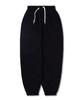 TI.GLAKE Plain Fleece-Lined Jogger Pants Black
