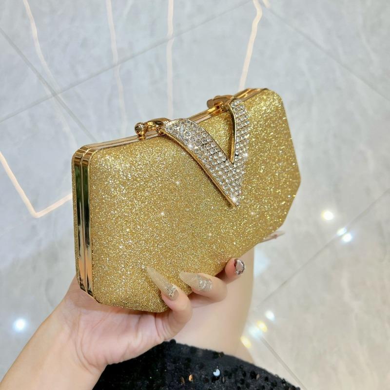 Elegant Evening Clutch: Versatile and Sophisticated Luxury-inspired Fashionable Crossbody Bag
