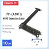 PCIe 4.0 x1 til M.2 NVMe SSD Magnetisk Forlængerkabel