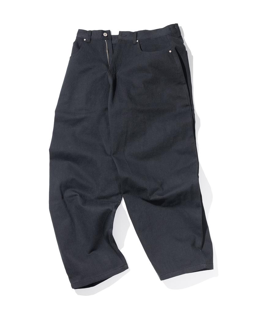 MASSNOUN Unmeasured Cation Balloon Pants Msicp001-Bk