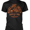 American Vintage Society Zakka Wylde Orange Bedrucktes T-Shirt Sommer Neu Vintage Mode Herren und Damen Streetwear