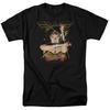 Wonder Woman Deflection T Shirt Licensed Comic Book Movie Tee Black