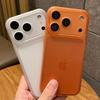 Transparent Case For iPhone 17 Pro 16 15 14 13 12 Pro Max Air Plating Frame Lens Film Protection Anti-fall Hard Clear Cover