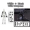 1249pcs Luminous Titan 13 Action Figures T13 Figure 3D Printed Multi-Jointed Movable Lucky 13 Action Figure Nova Figure Dummy