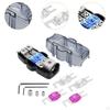 Fused Distribution Block Accessories Sturdy Compact Input 1x 0/2/4 Fuse Holder Automotive Box