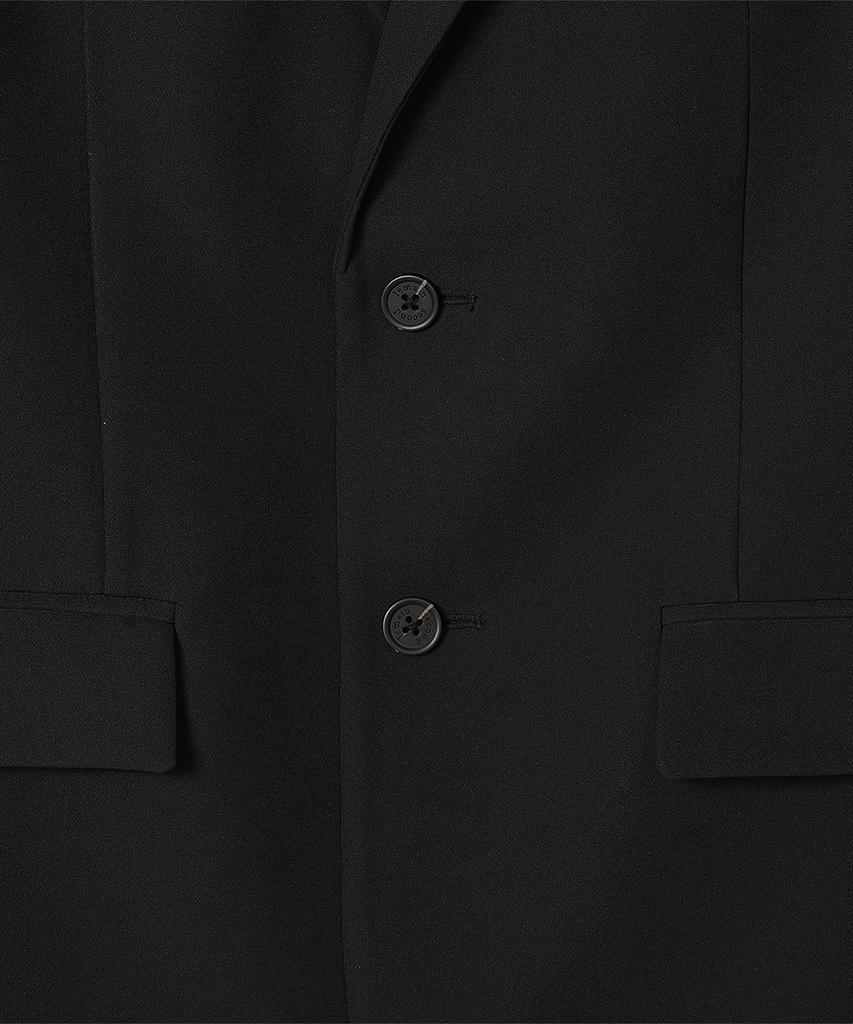 Lemain Second Basic Oversized Single Blazer Jacket [Black]