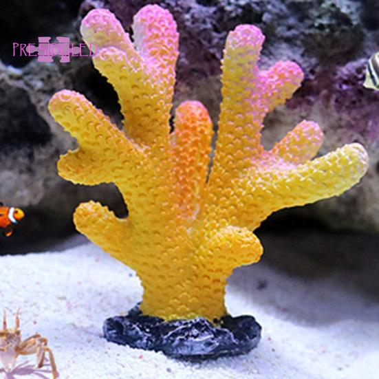 Aquário de paisagem não tóxico de coral de resina para aquário artificial tudo para animais de estimação