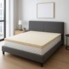 Surmatelas - Top Confort - 130x190 cm - Mousse à Mémoire de Forme - Déhoussable - 4 cm d'épaisseur